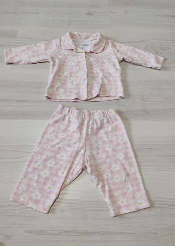 Pembe Pastel Bebek Kız Takımı