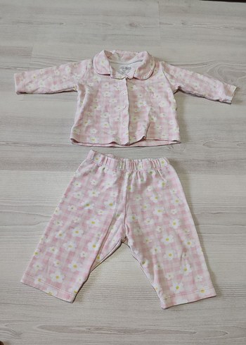 HelloBaby Pembe Pastel Bebek Kız Takımı