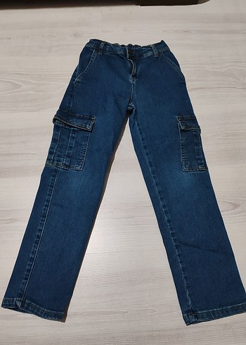 Erkek Çocuk Lacivert Denim Pantolon