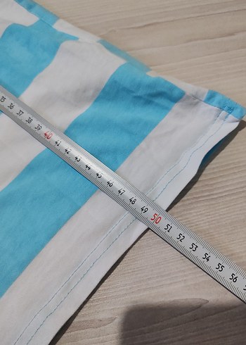 8 Yaş Beden mavi Renk Mavi Beyaz Çizgili Çocuk Atlet
