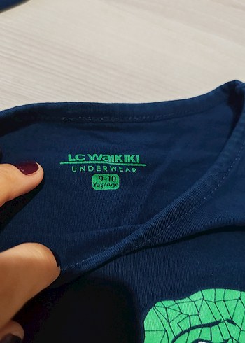 9 Yaş Beden gri Renk Erkek Çocuk Gri Dinozor Baskılı Pijama Takımı