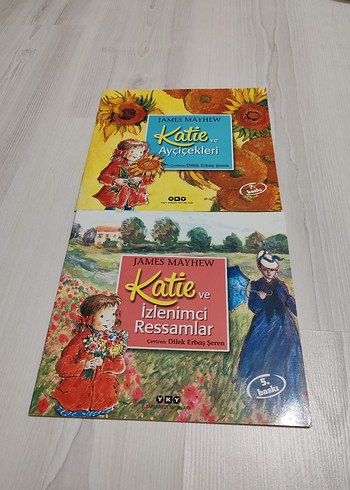 Katie ve Ayçiçekleri & İzlenimci Ressamlar Seti