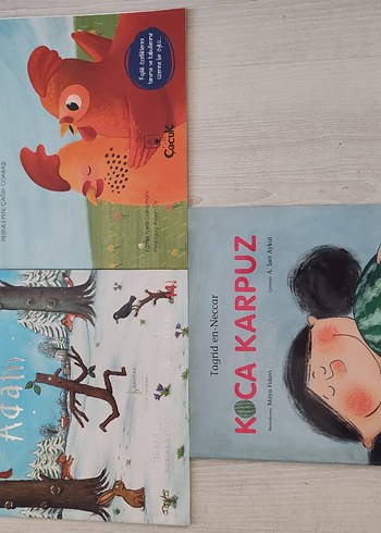  Çocuklar için 3 Kitap Seti