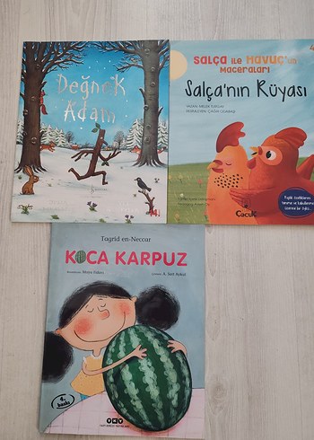 Çocuklar için 3 Kitap Seti