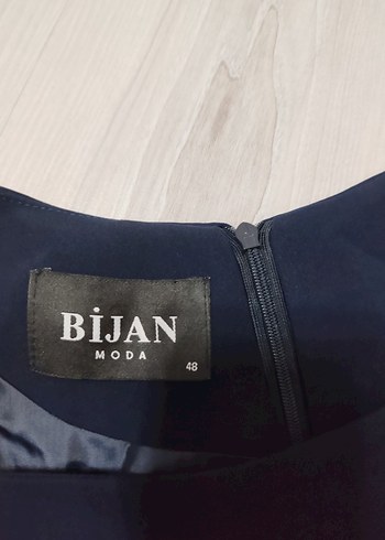 48 BEDEN LACİVERT ABIYE - Görsel 6