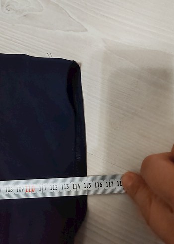 48 BEDEN LACİVERT ABIYE - Görsel 7