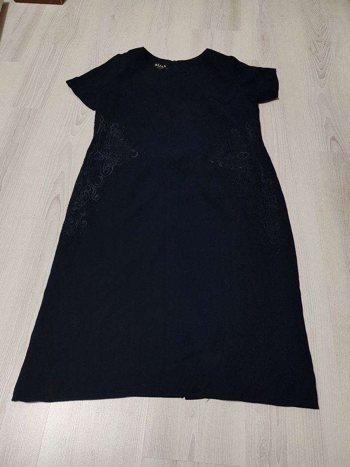 48 BEDEN LACİVERT ABIYE - Görsel 3