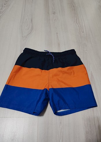Renkli Erkek Çocuk Yüzme Şortu - Görsel 2