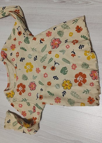 Çiçek Desenli Bohem Kız Uzun Kollu Gömlek - Görsel 2