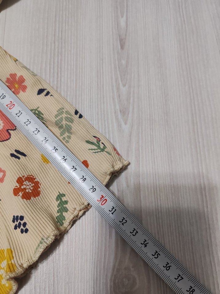 Çiçek Desenli Bohem Kız Uzun Kollu Gömlek - Görsel 5