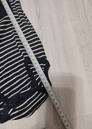 Zebra Desenli Uzun Kollu Bebek Body - Görsel 5