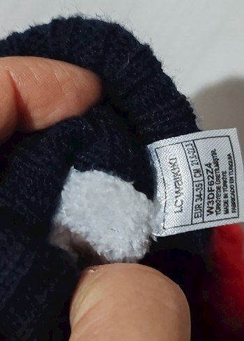 Nakışlı Kız Çocuk Kırmızı Sıcak Terlik - Görsel 4