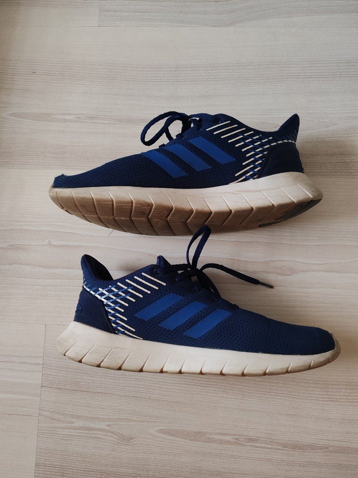 Lacivert Bağcıklı Erkek Spor Ayakkabı - Görsel 2