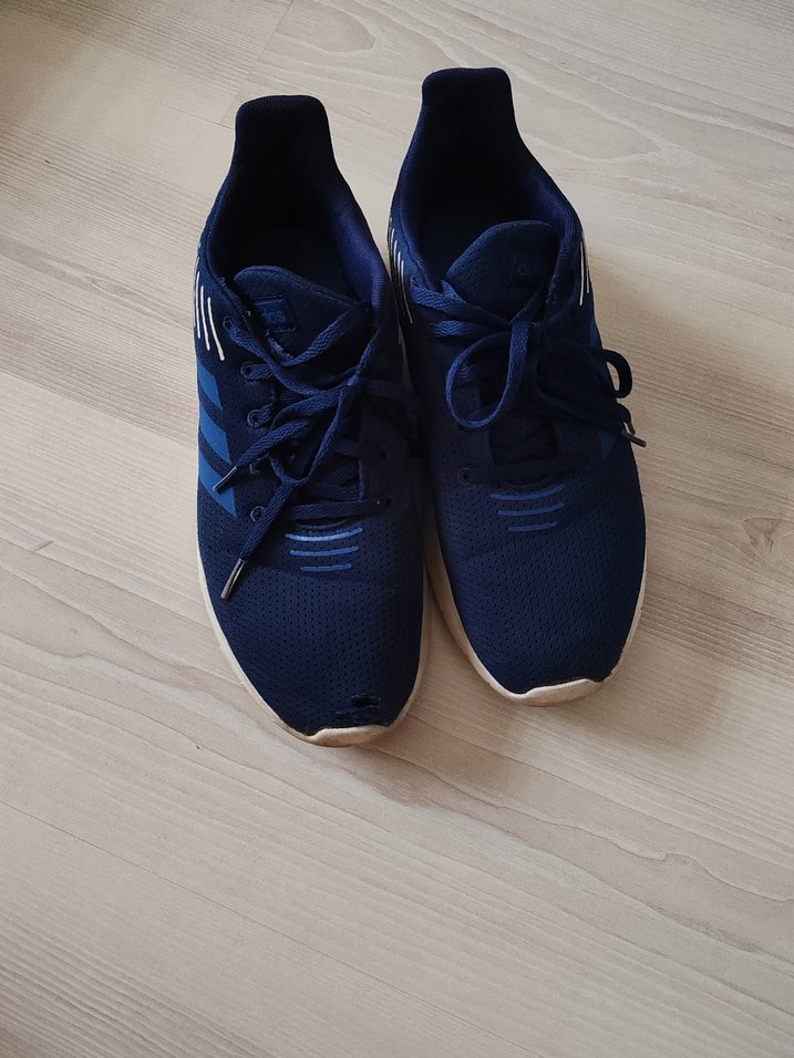 Lacivert Bağcıklı Erkek Spor Ayakkabı - Görsel 4