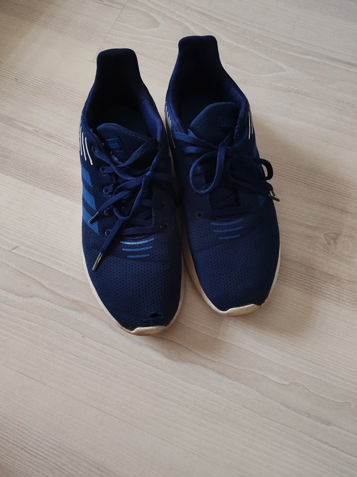 Lacivert Bağcıklı Erkek Spor Ayakkabı - Görsel 5