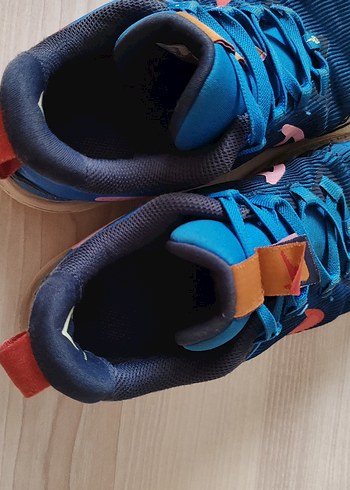 Renkli Bağcıklı Kayışlı Basketbol Ayakkabısı - Görsel 7