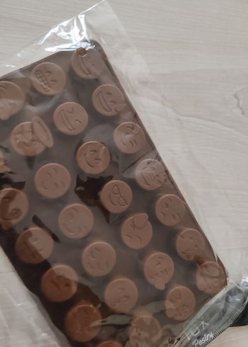 Silikon EMOJİ CIKOLATA buz kahve kalıbı - Görsel 3