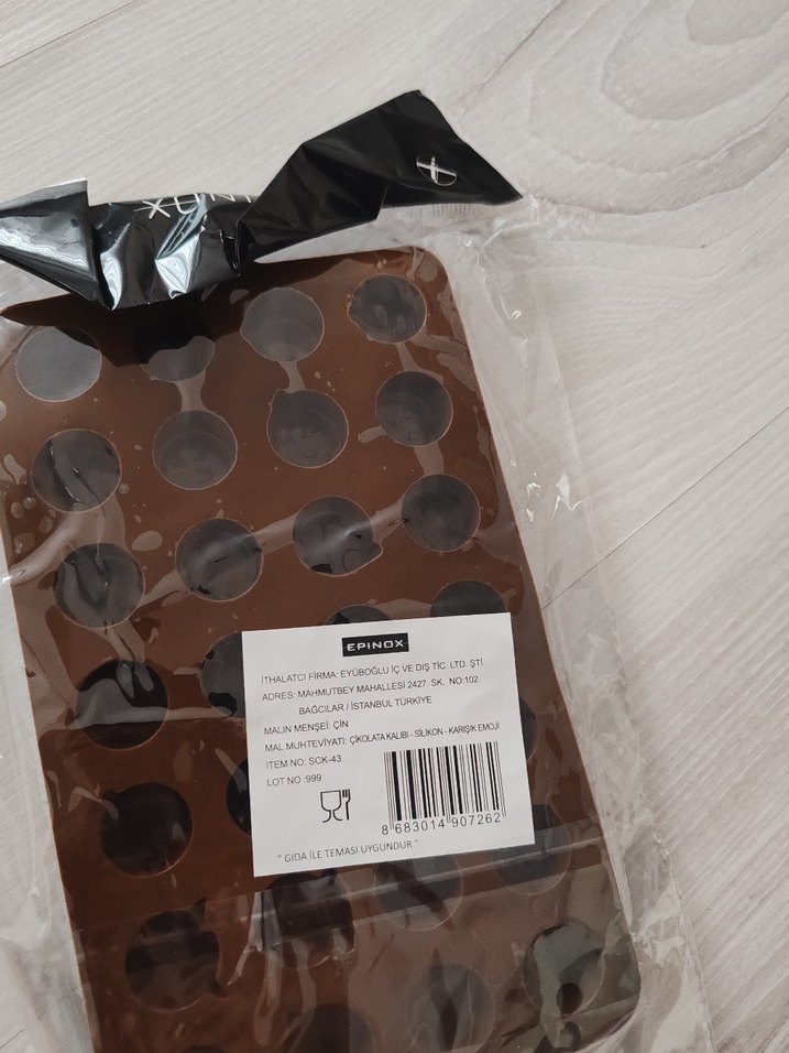 Silikon EMOJİ CIKOLATA buz kahve kalıbı - Görsel 4