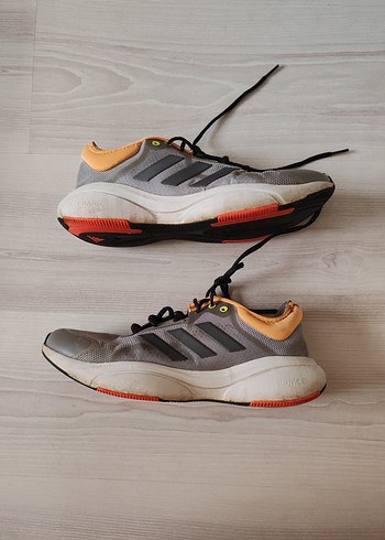 Gri Elastik Bağcıklı Erkek Spor Ayakkabı - Görsel 3