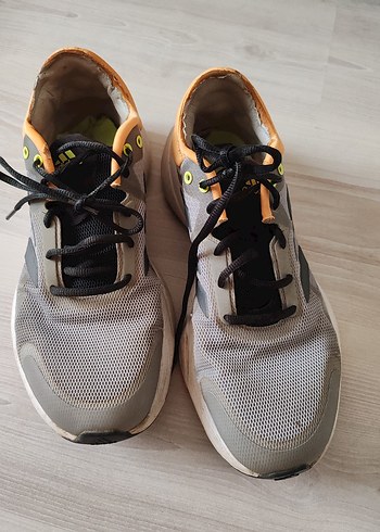 Gri Elastik Bağcıklı Erkek Spor Ayakkabı - Görsel 5