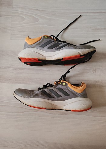 Gri Elastik Bağcıklı Erkek Spor Ayakkabı - Görsel 2