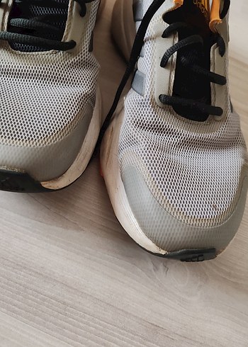 Gri Elastik Bağcıklı Erkek Spor Ayakkabı - Görsel 6