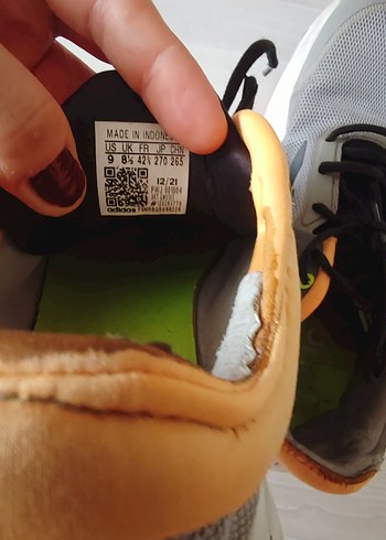 Gri Elastik Bağcıklı Erkek Spor Ayakkabı - Görsel 10