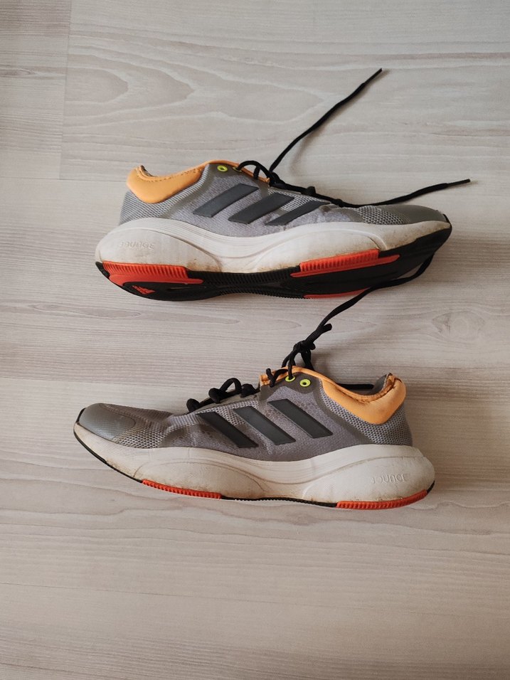 Gri Elastik Bağcıklı Erkek Spor Ayakkabı - Görsel 2