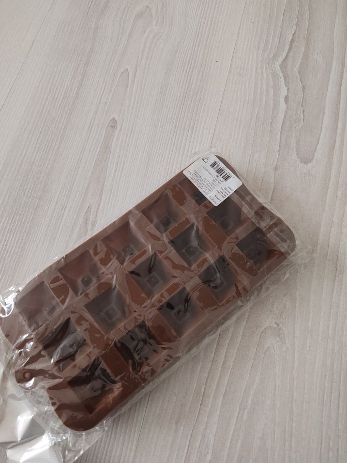 Kahverengi Silikon buz çikolata kahve kalıbı - Görsel 3