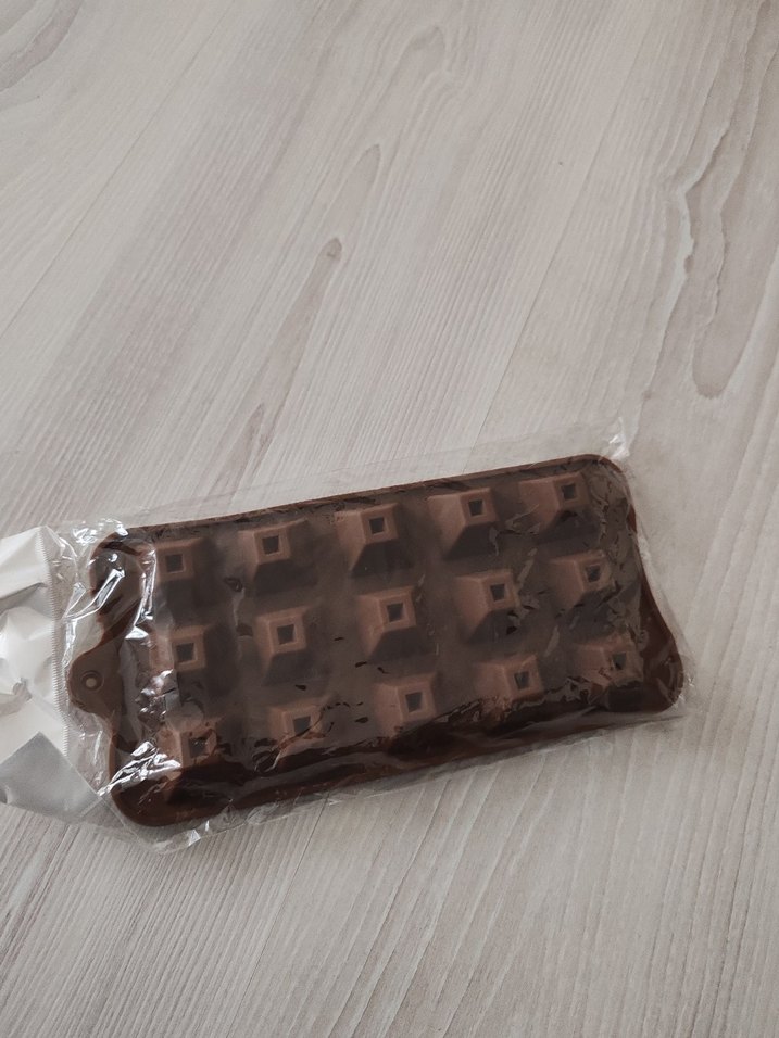 Kahverengi Silikon buz çikolata kahve kalıbı - Görsel 2