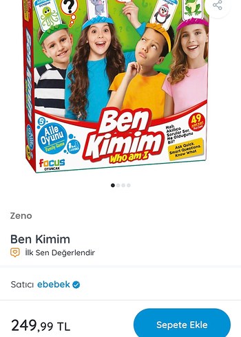 Ben Kimim Eğitici Aile Oyunu 0 ÜRÜN - Görsel 7