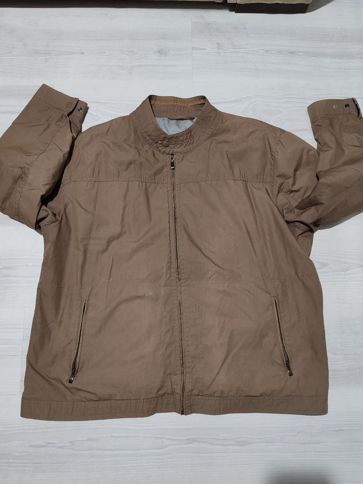 Bej Düğmeli Erkek MONT - Görsel 3