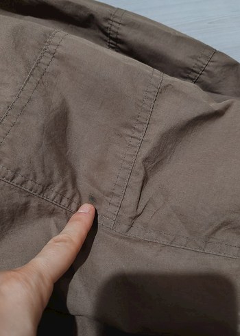 Bej Fermuarlı Rahat Kesim Erkek MEVSİMLİK MONT - Görsel 4