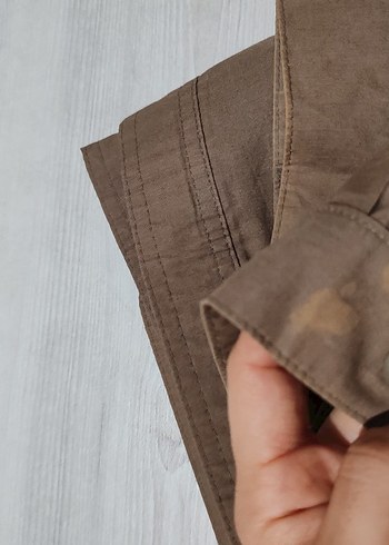 Bej Fermuarlı Rahat Kesim Erkek MEVSİMLİK MONT - Görsel 3