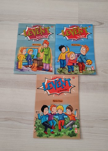Levent Çocuk Kitapları Seti - 3 Kitap