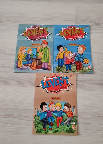 Levent Çocuk Kitapları Seti - 3 Kitap