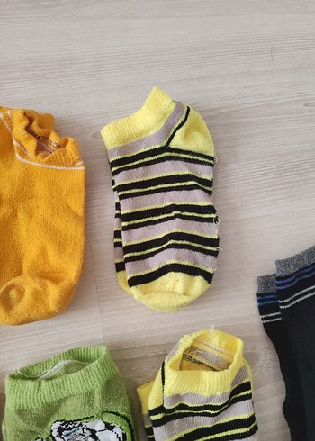 Erkek Çocuk Çok Renkli Çorap Seti - Görsel 6