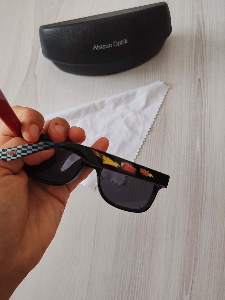 ŞİMŞEK MC QUEEN çocuk güneş Gözlüğü - Görsel 4