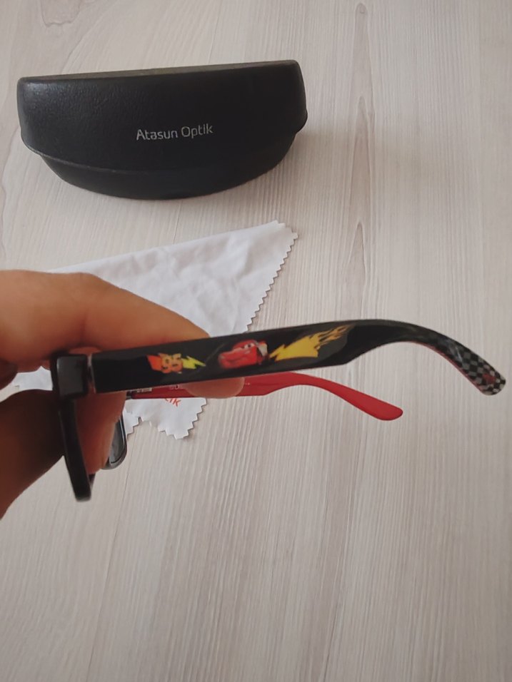 ŞİMŞEK MC QUEEN çocuk güneş Gözlüğü - Görsel 3