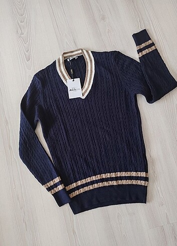 ALTIN YILDIZ CLASSIC M BEDEN KAZAK  - Görsel 4