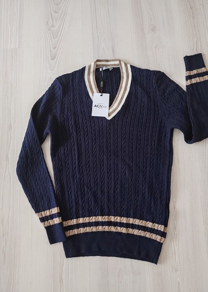 ALTIN YILDIZ CLASSIC M BEDEN KAZAK  - Görsel 2