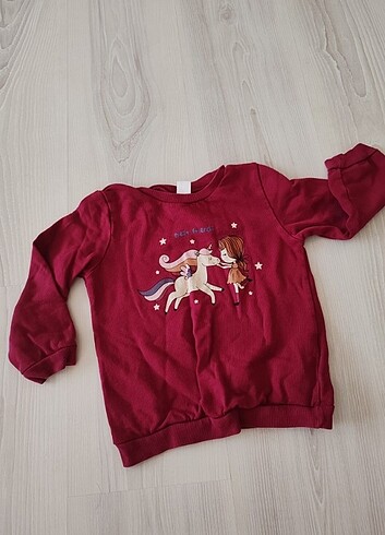 4 Yaş Beden bordo Renk LCW 3 YAŞ SWEATSHIRT 