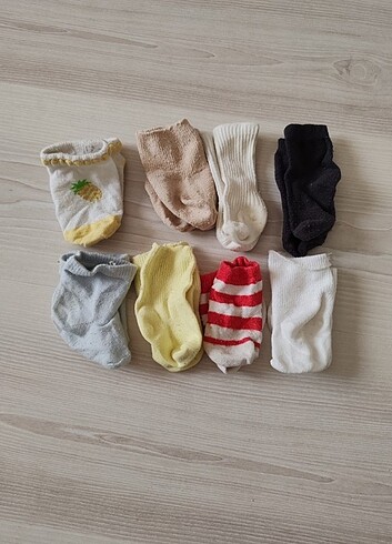 03 ay 8 çift ÇORAP - Görsel 3
