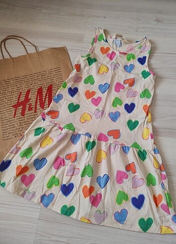 H&M H&M 6 YAŞ ELBİSE 