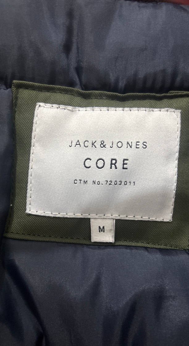 Jack Jones Erkek Koyu Yeşil Fermuarlı Mont - Görsel 5