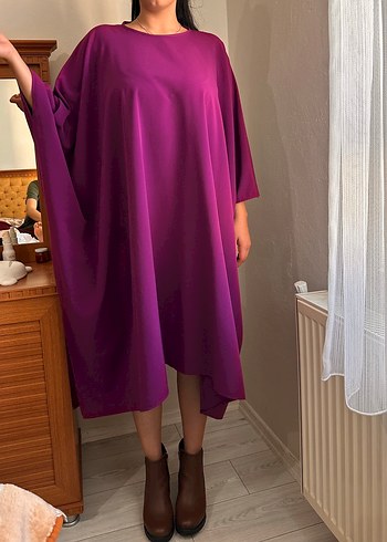 Mor  Salaş Tunik - Görsel 3