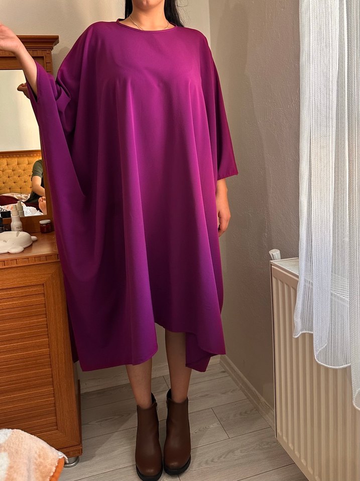 Mor  Salaş Tunik - Görsel 3