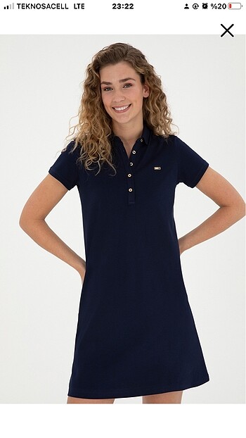 m Beden Us polo assn elbise