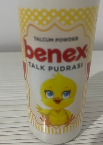 Benex Talk Pudrası Sarı Kapaklı - Görsel 3
