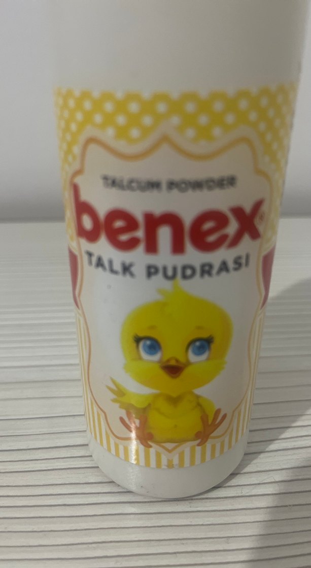 Benex Talk Pudrası Sarı Kapaklı - Görsel 3